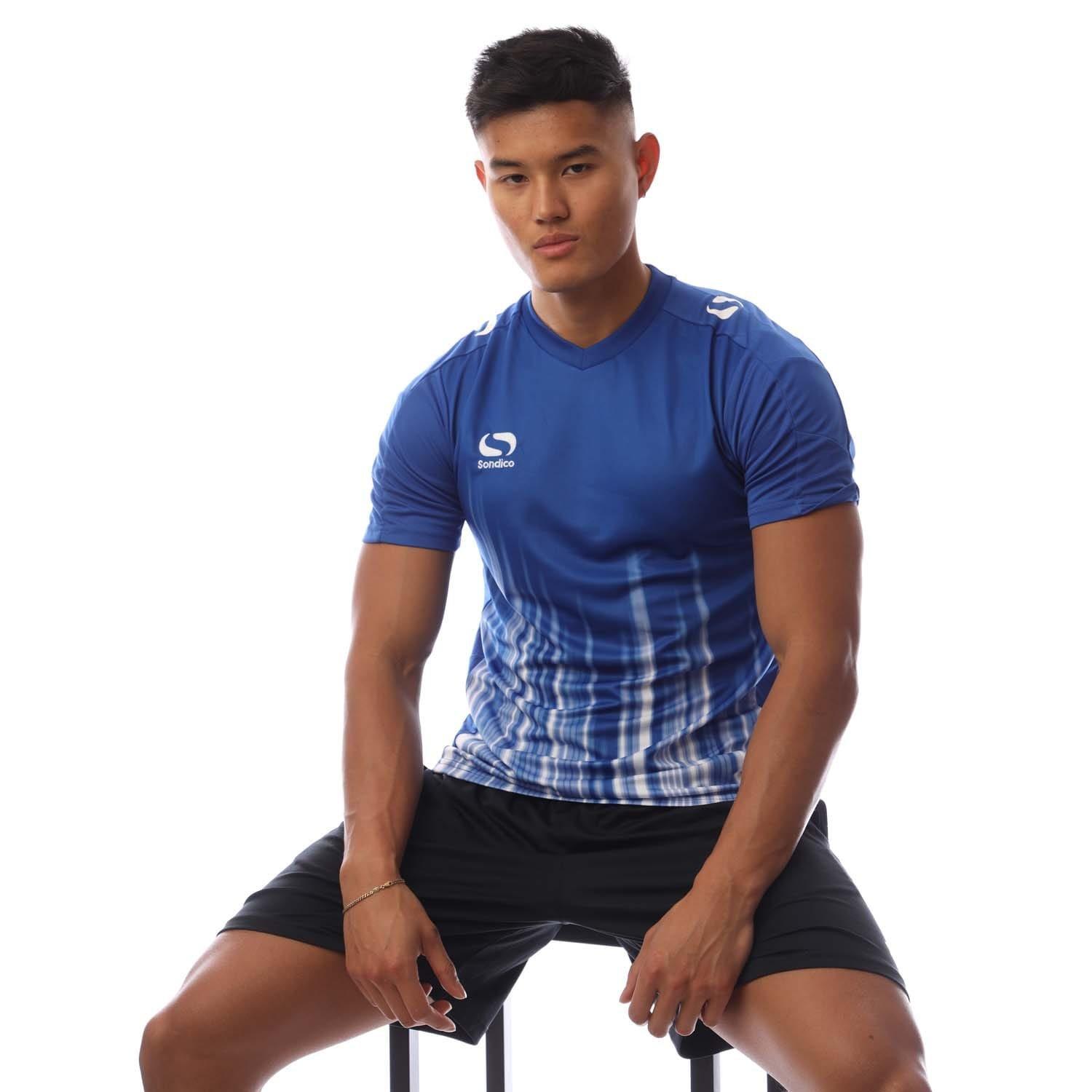 Blue - Sondico - Venata Pre Match Jersey - 4