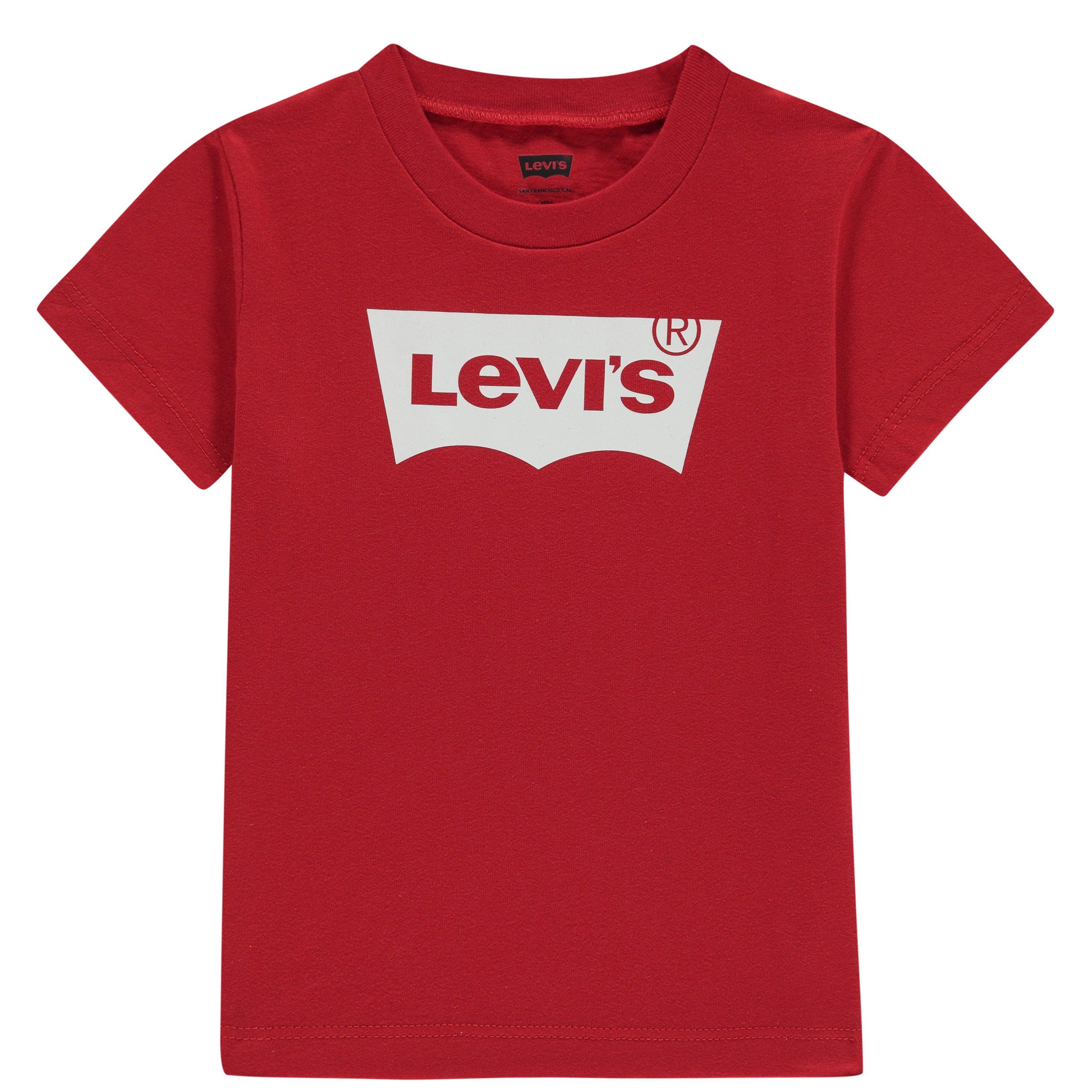 Red R6W - Levis - 1st Batwing Logo T Shirt - 1