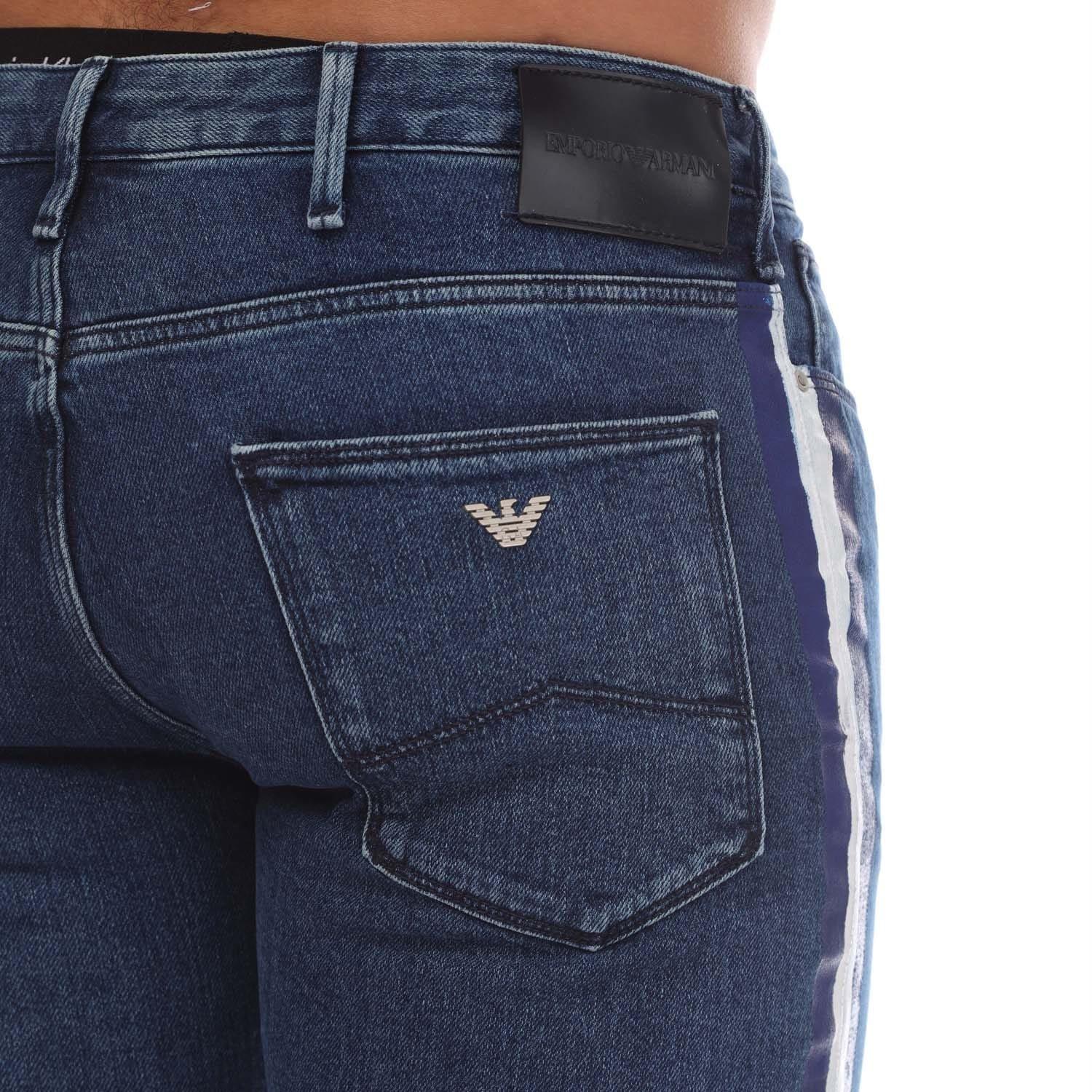 Denim - Armani - Men's Slim Fit Jeans - 3