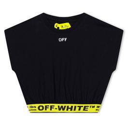 Off White Industrial Crop Tee