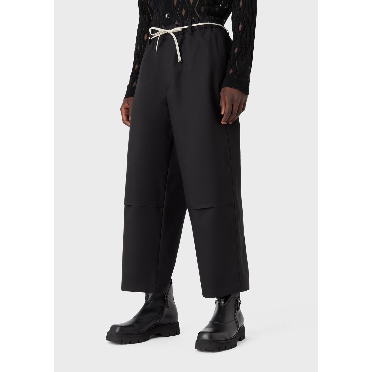 Black - Emporio Armani - Trousers - 1