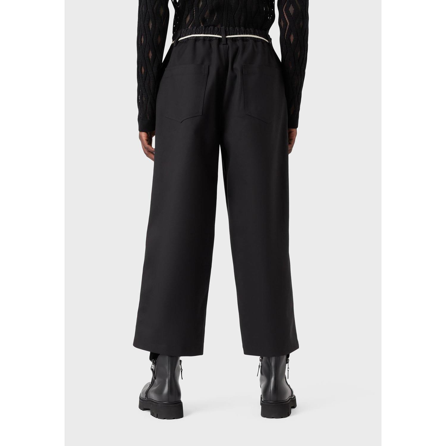 Black - Emporio Armani - Trousers - 2