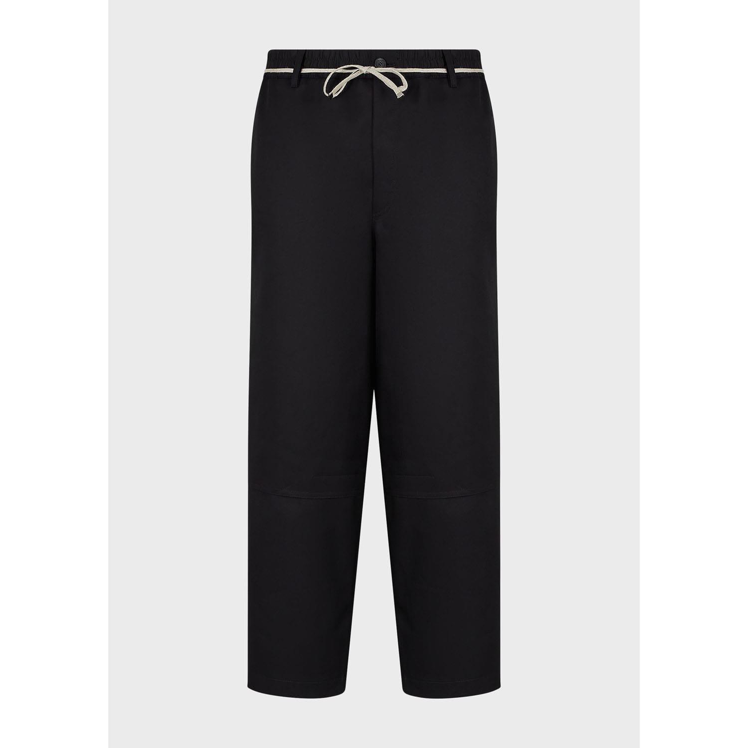 Black - Emporio Armani - Trousers - 3