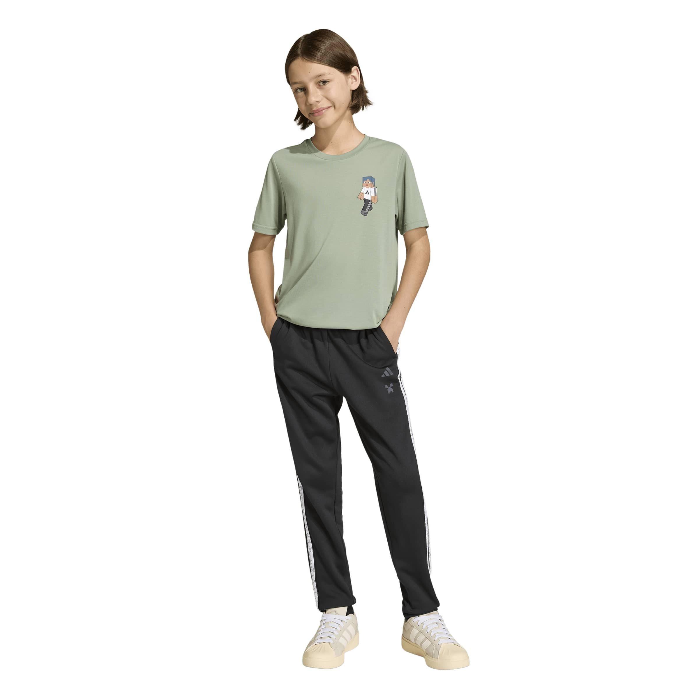 zilvergroen - adidas - adidas Minecraft Training T- Shirt - 6