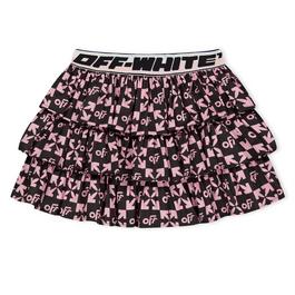 Off White Ppln Skirt  In99