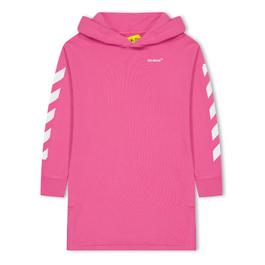 Off White Kids Hoodie Dress