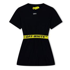 Off White Kids Industrial T-Shirt Dress