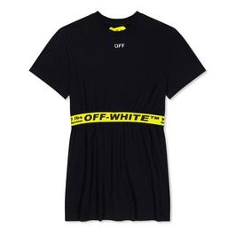 Off White Kids T Dress, Breathable Lightweight