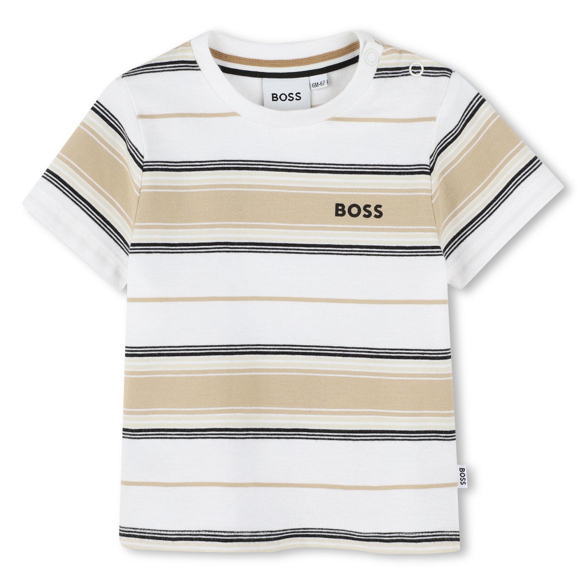 Sand 249 - Boss - Kids' Stripe T-Shirt - 1
