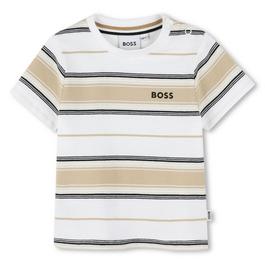 Boss Stripe T Shirt Infants