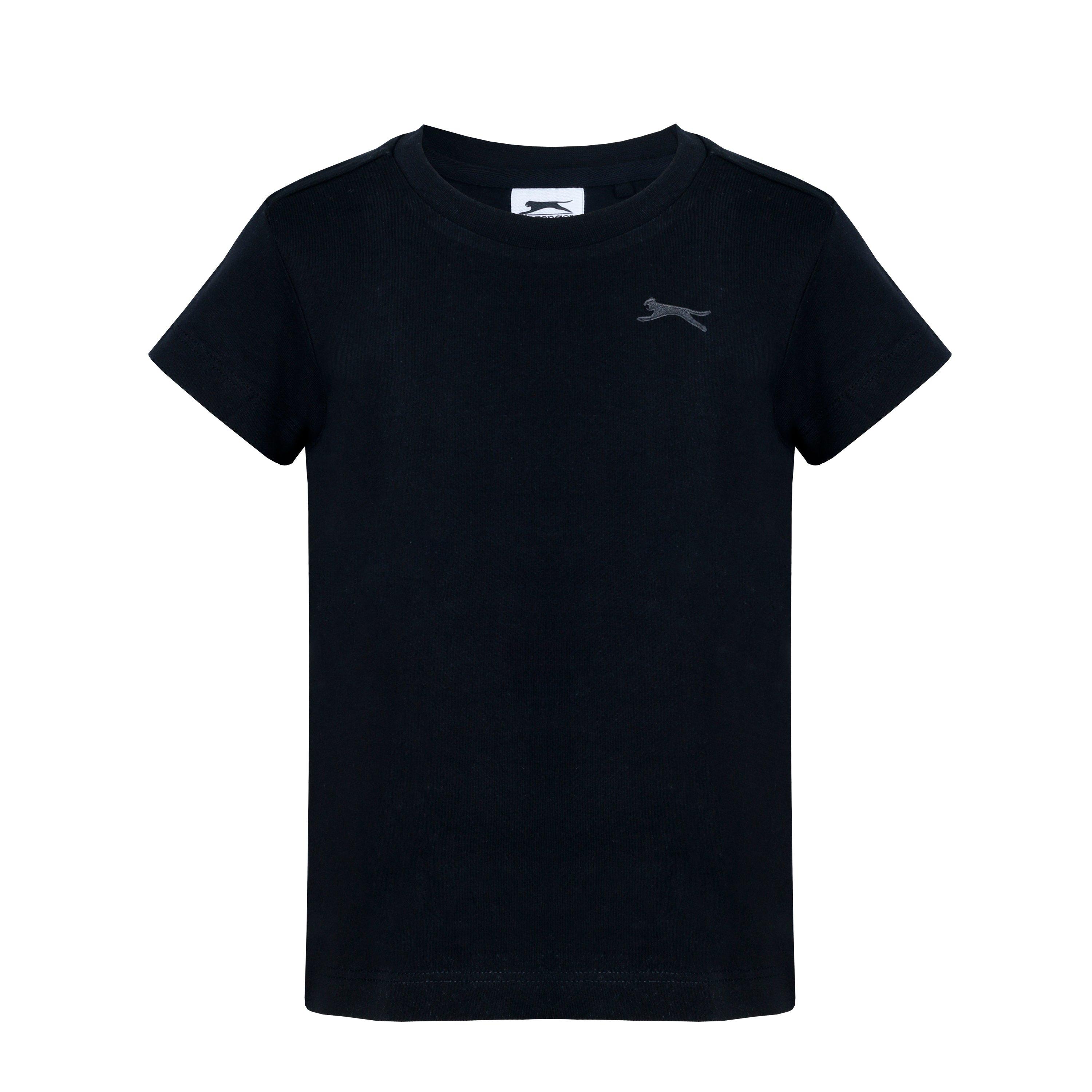 Wht/Gry/Blk - Slazenger - 3 Pack Plain Tee Infants - 3