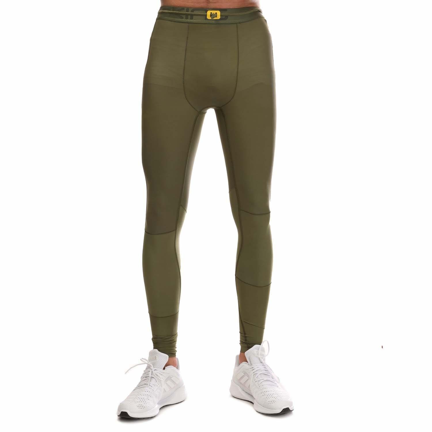 Khaki - Skins - Series-5 Long Tights - 1