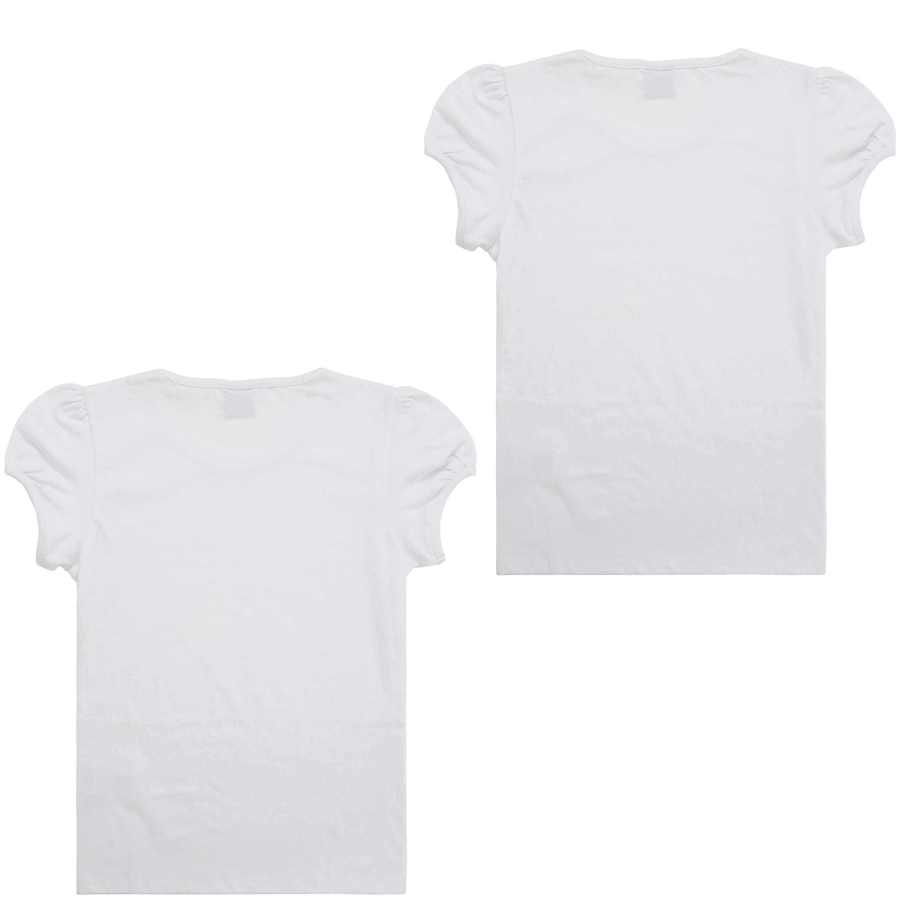 White - LA Gear - 2 Pack PE T Shirts Junior Girls - 2