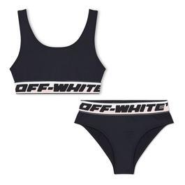 Off White Logo Bikini Infants