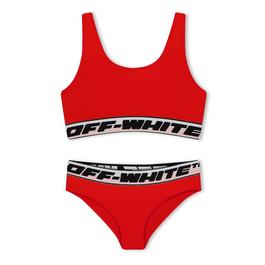 Off White Logo Bikini Infants