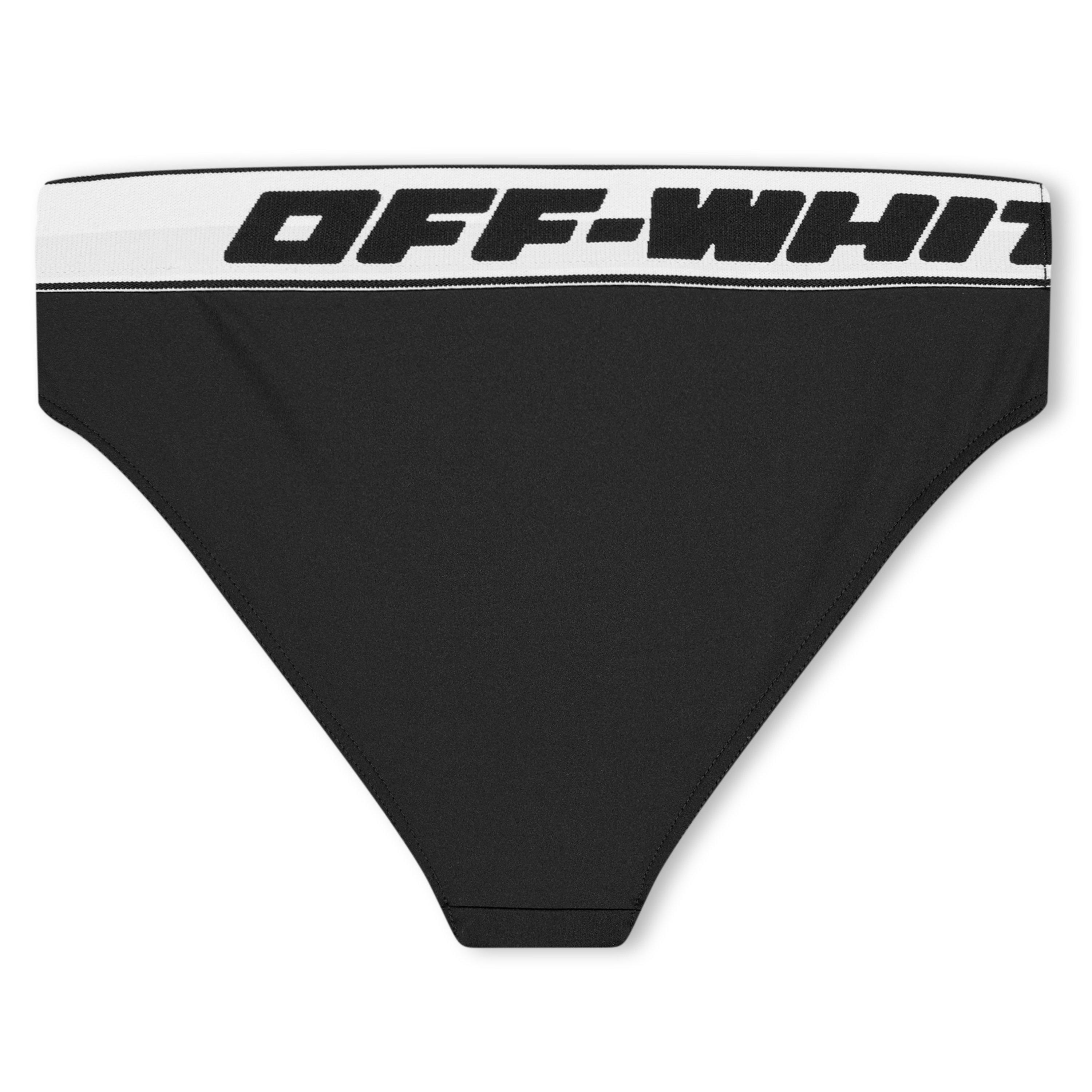 Sort/Sort - Off White - Kids Logo Bikini - 4