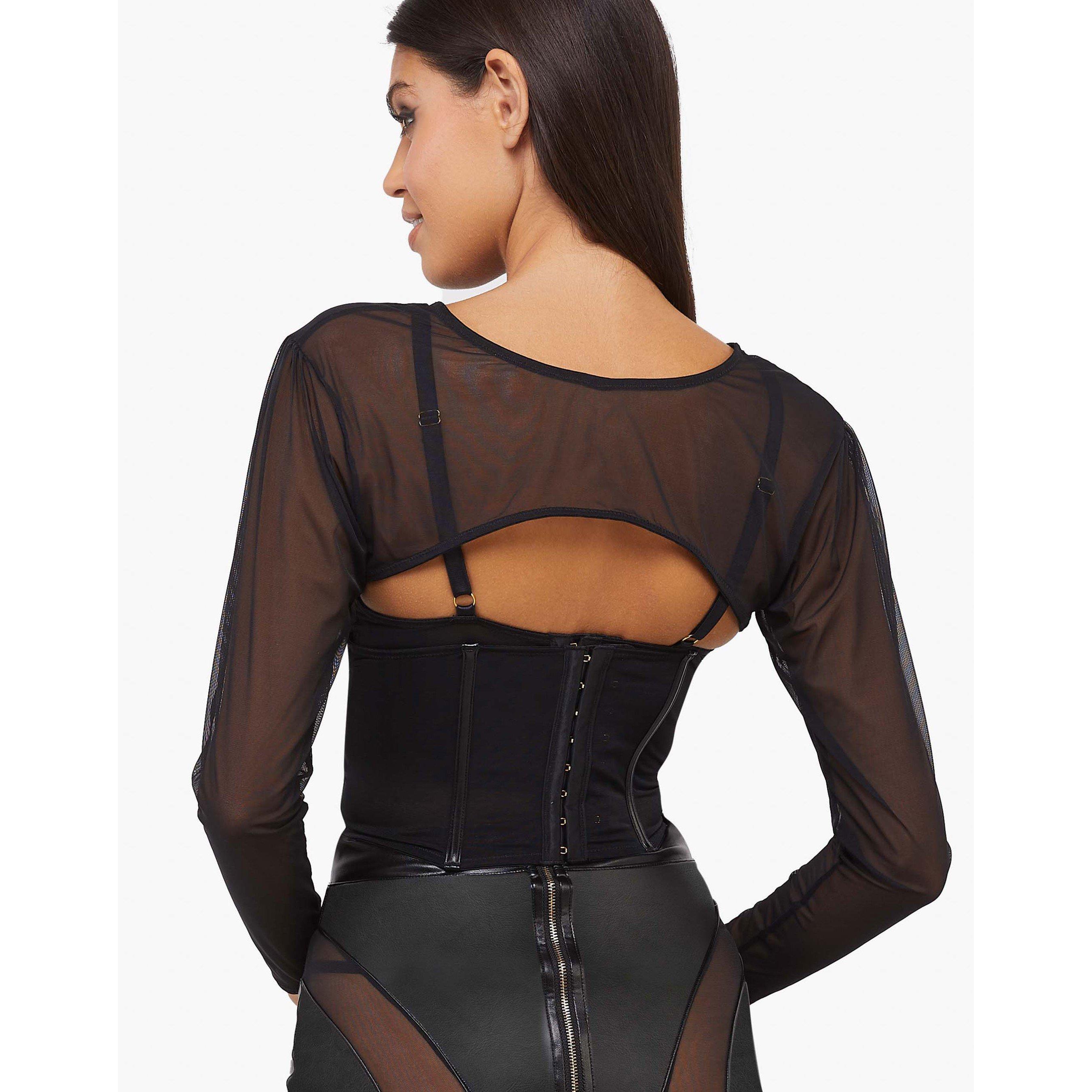 Black - Wolf and Whistle - Maeve Black Shrug - 2