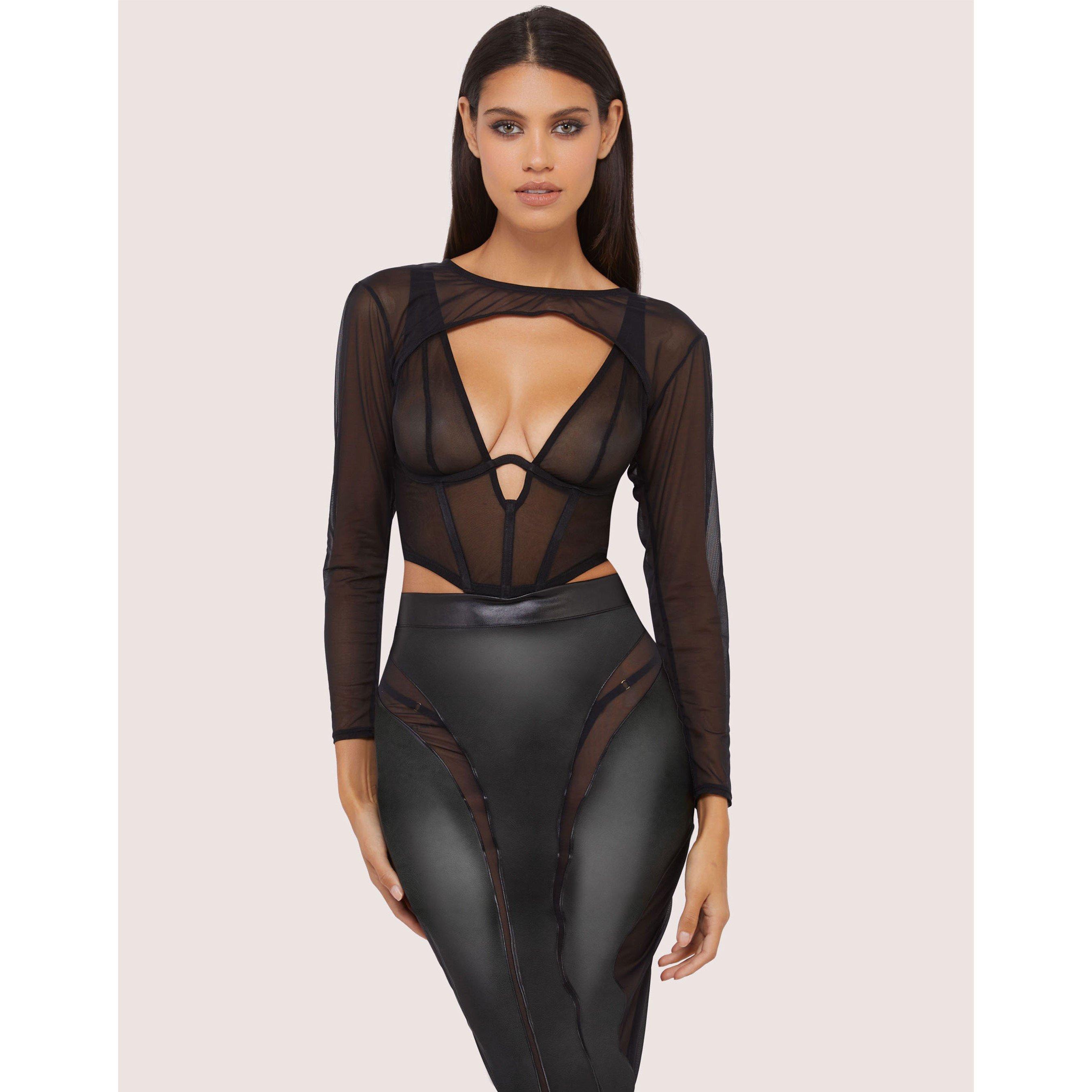 Black - Wolf and Whistle - Maeve Black Shrug - 4