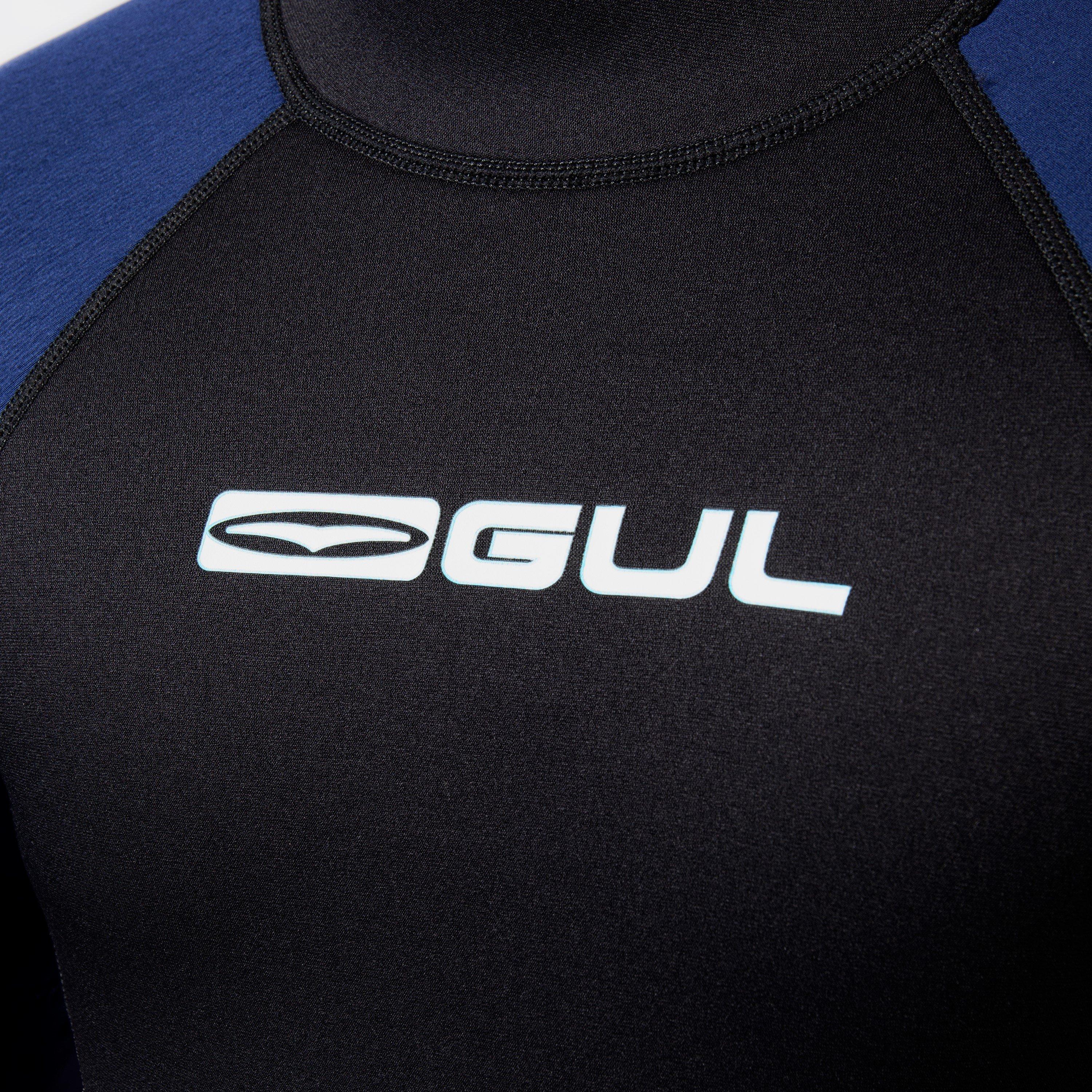 Black/Navy - Gul - G-FORCE 32 NATUR FLATLOCK FULL WETSUIT - 6