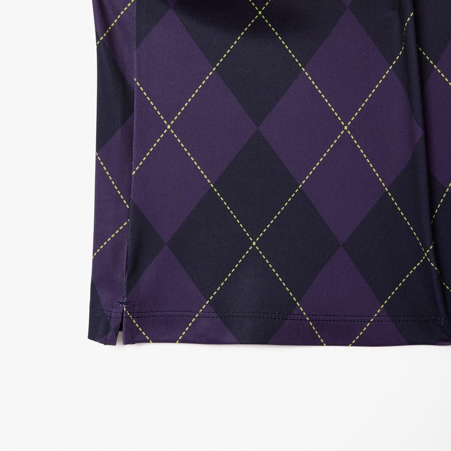 Purple - Lacoste - Regular Fit UV Protect Golf Polo Shirt - 5