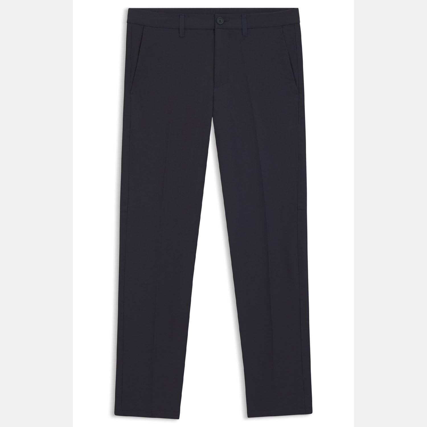 Dark Blue - Boss - T Commuter Regular-Fit Trousers - 1