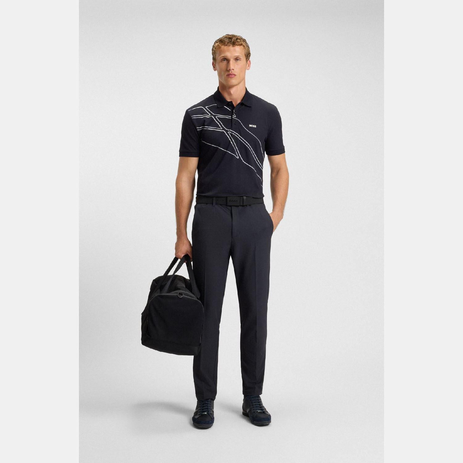 Dark Blue - Boss - T Commuter Regular-Fit Trousers - 4