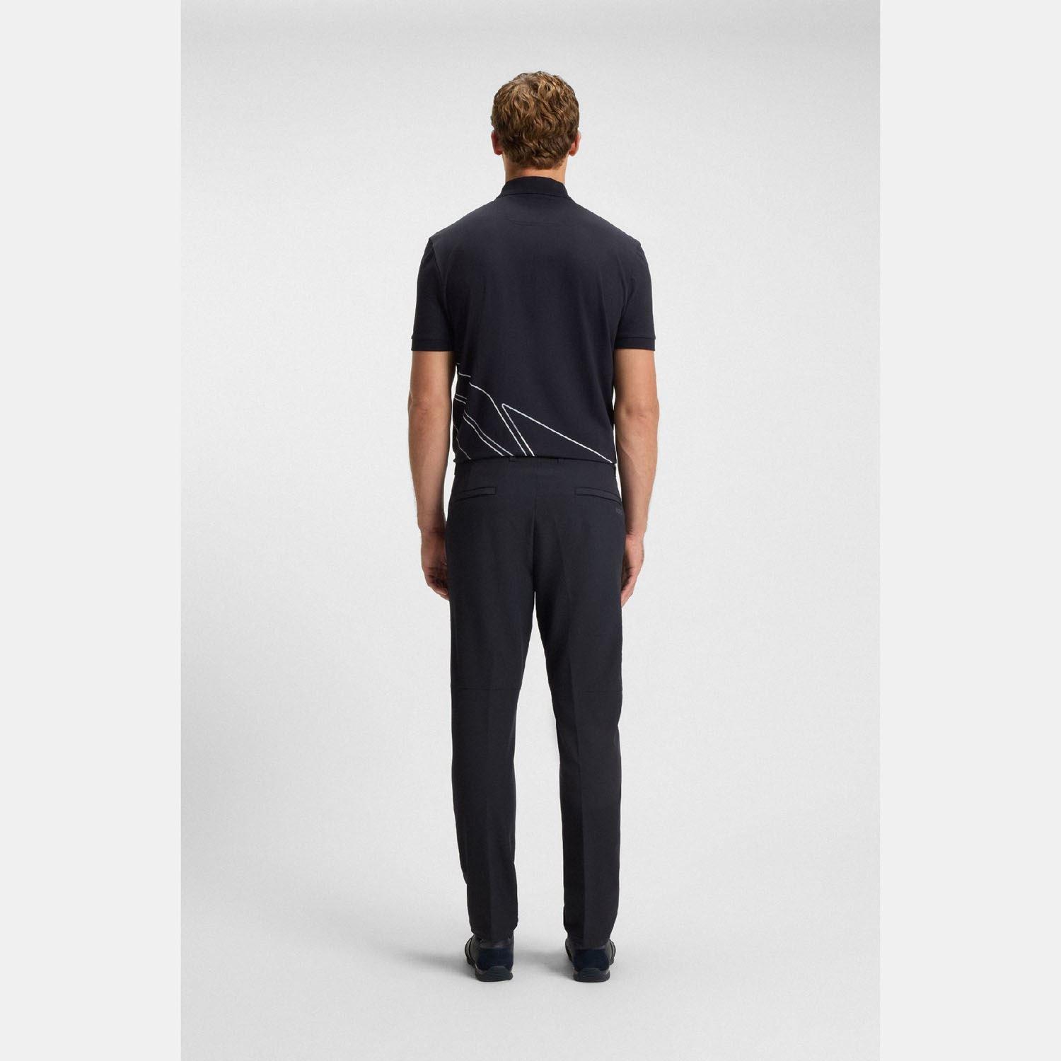 Dark Blue - Boss - T Commuter Regular-Fit Trousers - 5