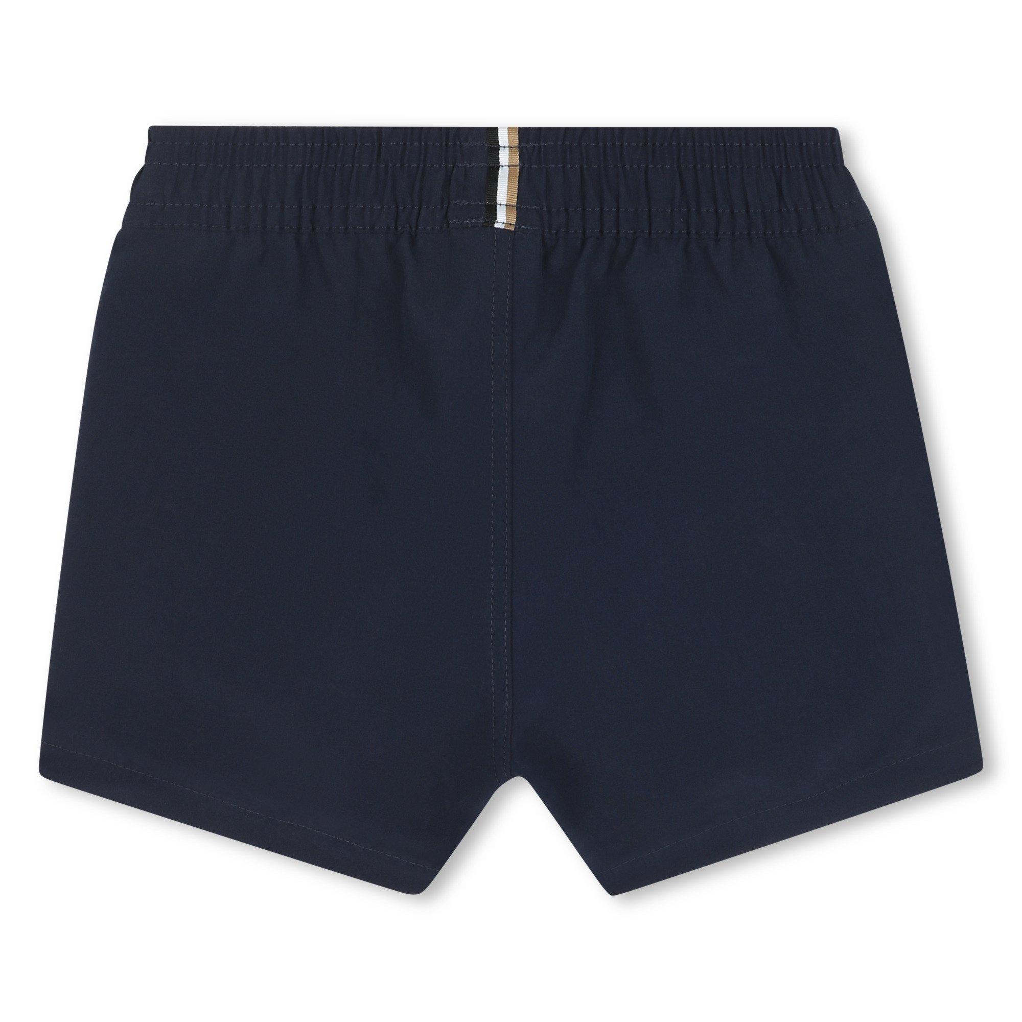 Navy 849 - Boss - Kids Logo Swimshorts - 2