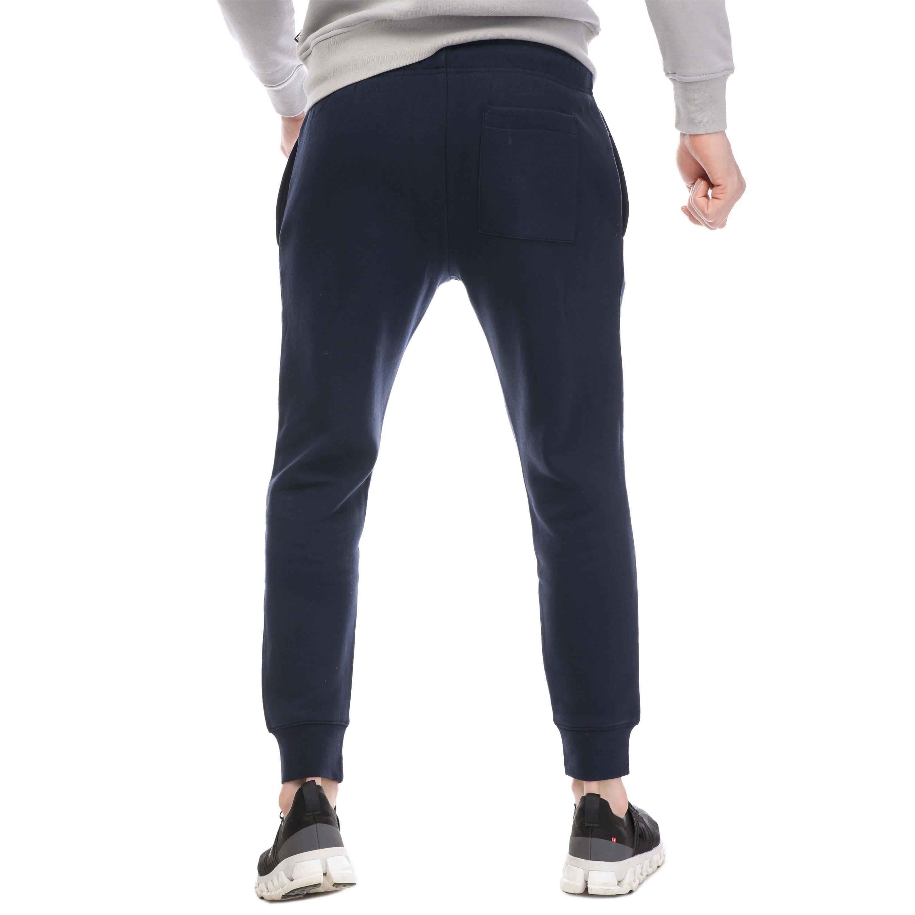 Navy - DKNY - Tonal Logo Fleece Joggers - 2
