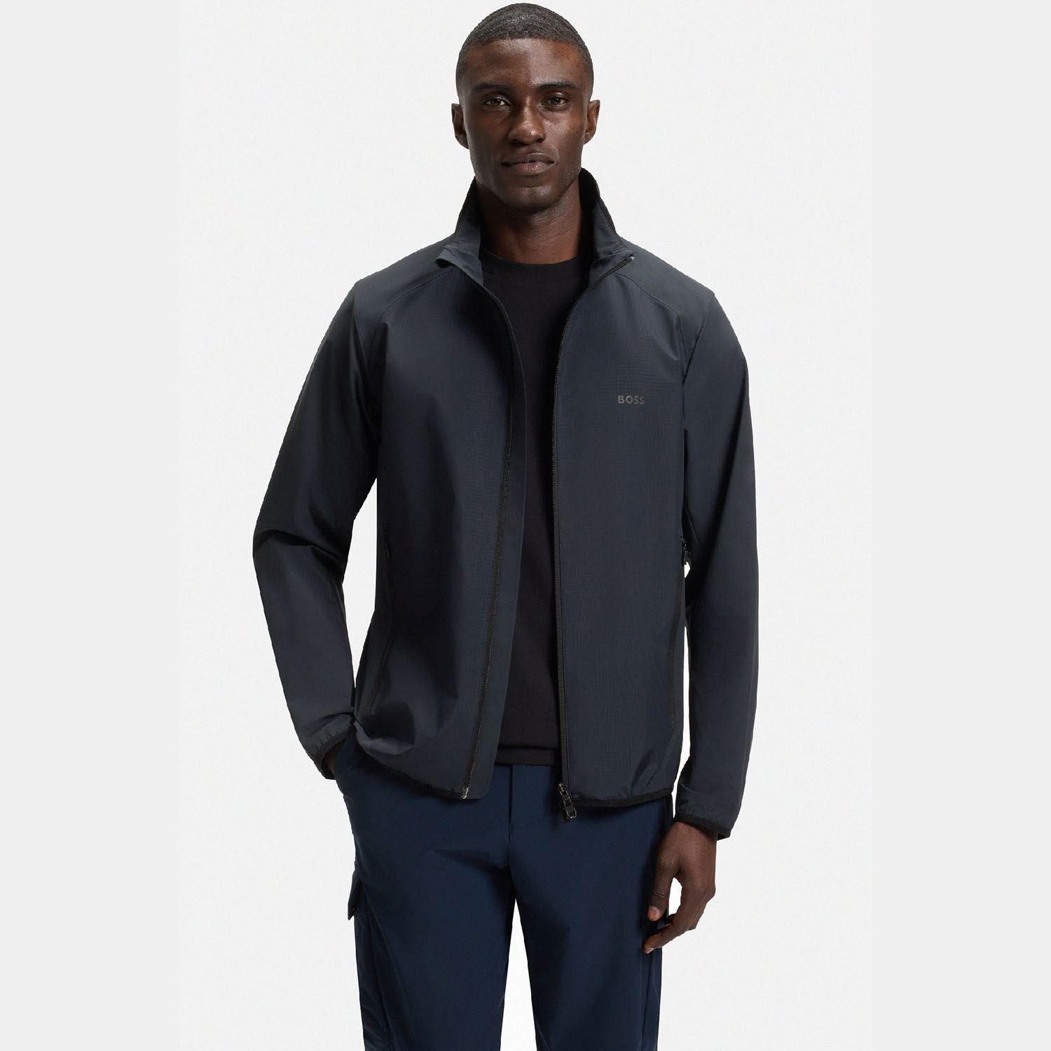 Dark Blue - Boss - J Putt Water-Repellent Jacket - 2