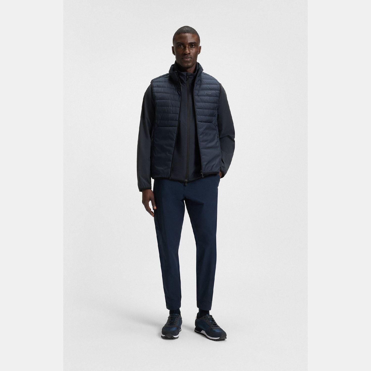 Dark Blue - Boss - J Putt Water-Repellent Jacket - 4