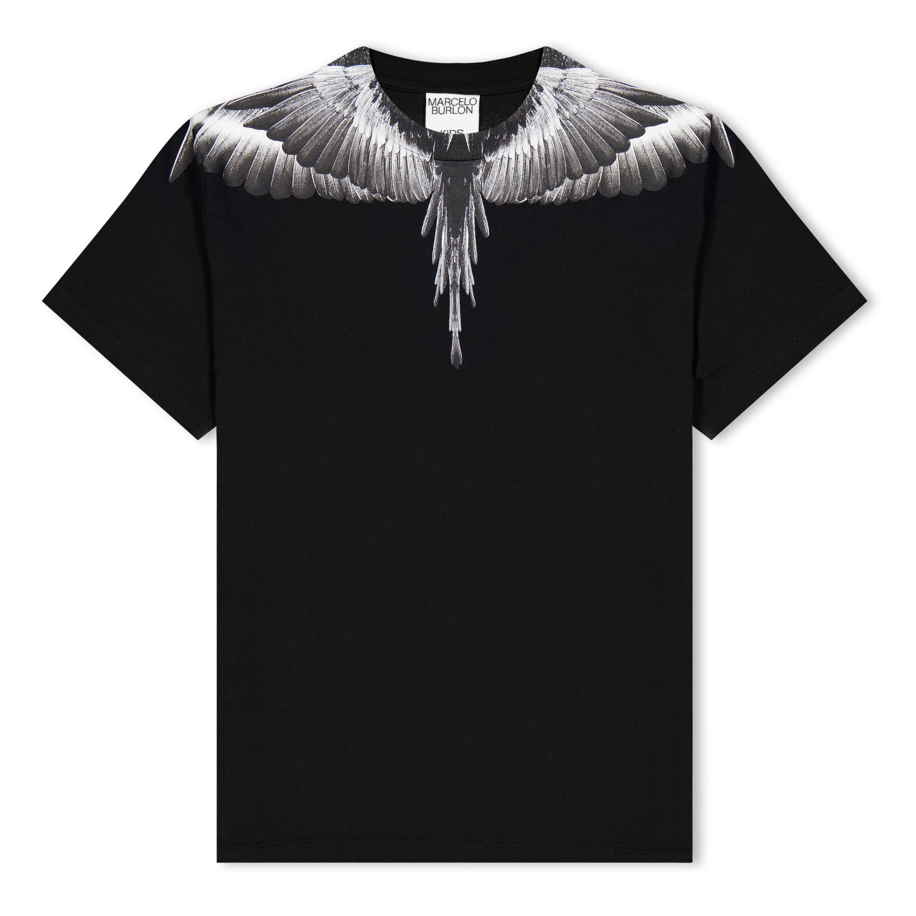 Marcelo Burlon Kids' Icon Wings Regular Fit T-Shirt
