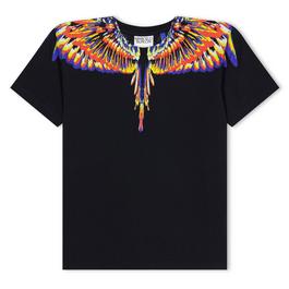 Marcelo Burlon Tempera Wings T-Shirt Infants
