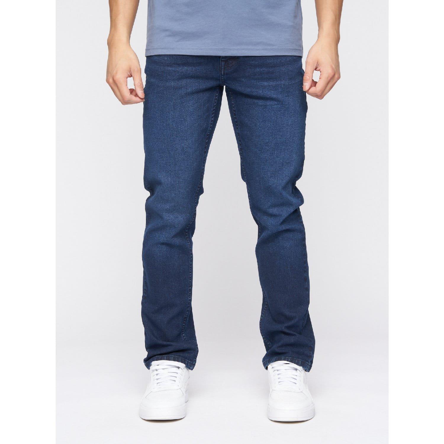 Blue - Crosshatch - Malcom Slim-Fit Jeans - 2