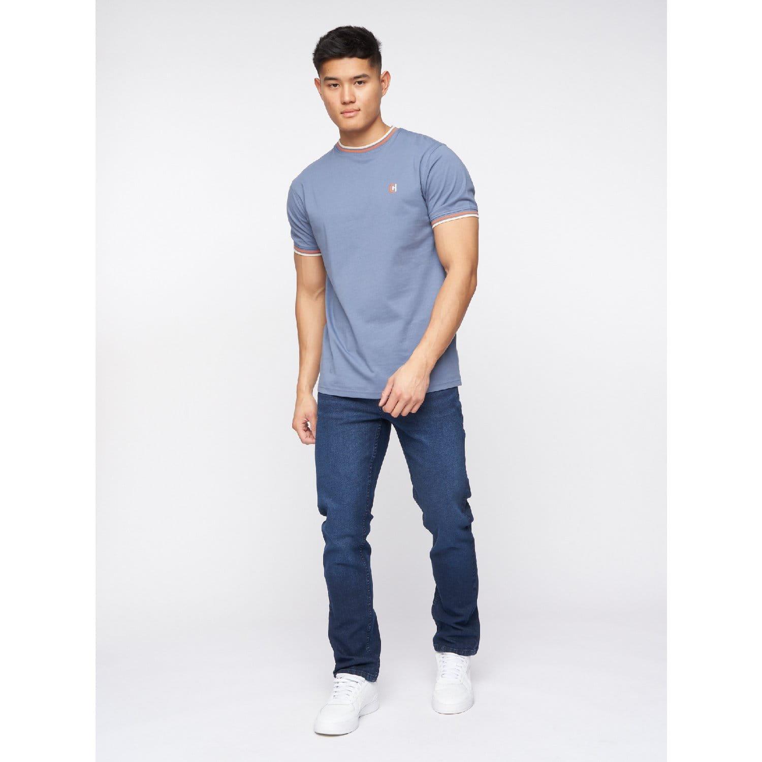 Blue - Crosshatch - Malcom Slim-Fit Jeans - 3