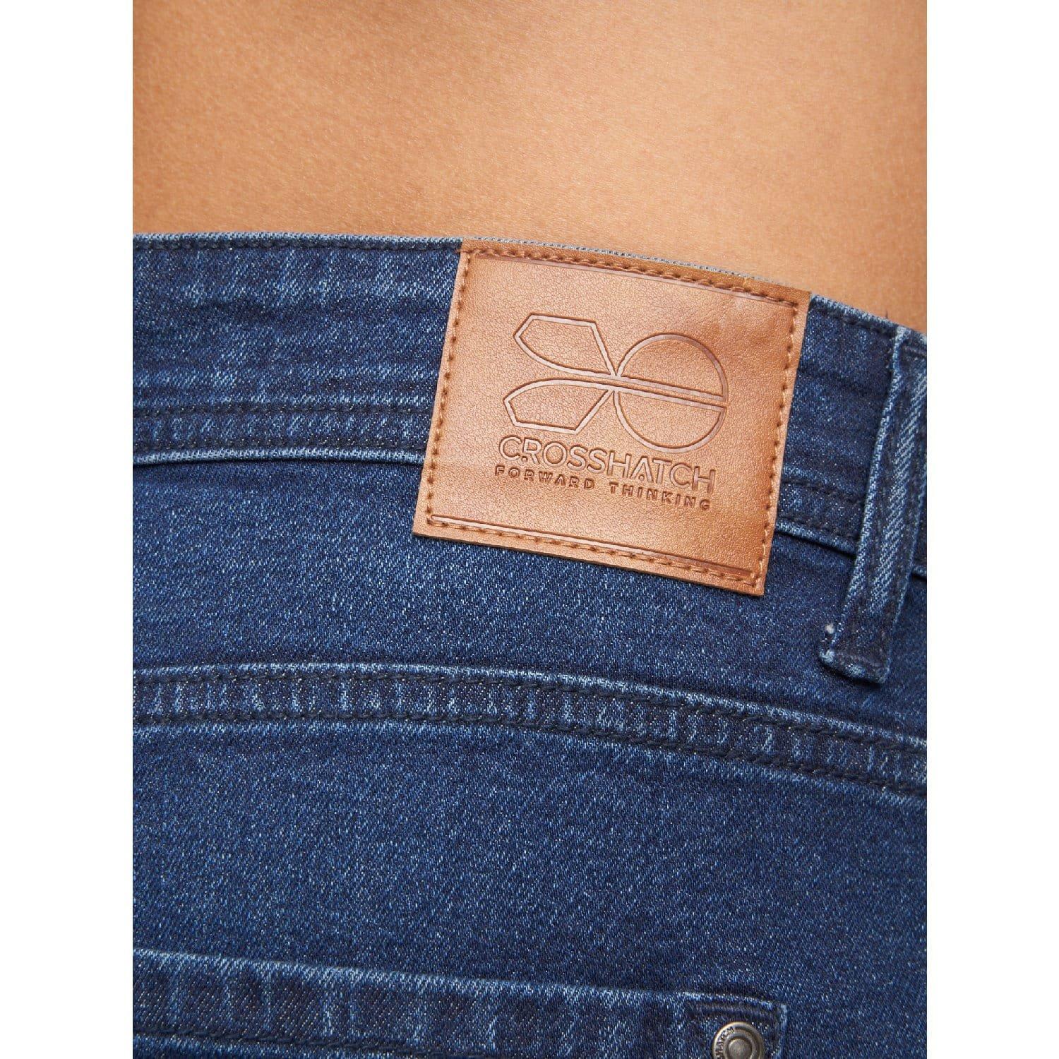 Blue - Crosshatch - Malcom Slim-Fit Jeans - 6