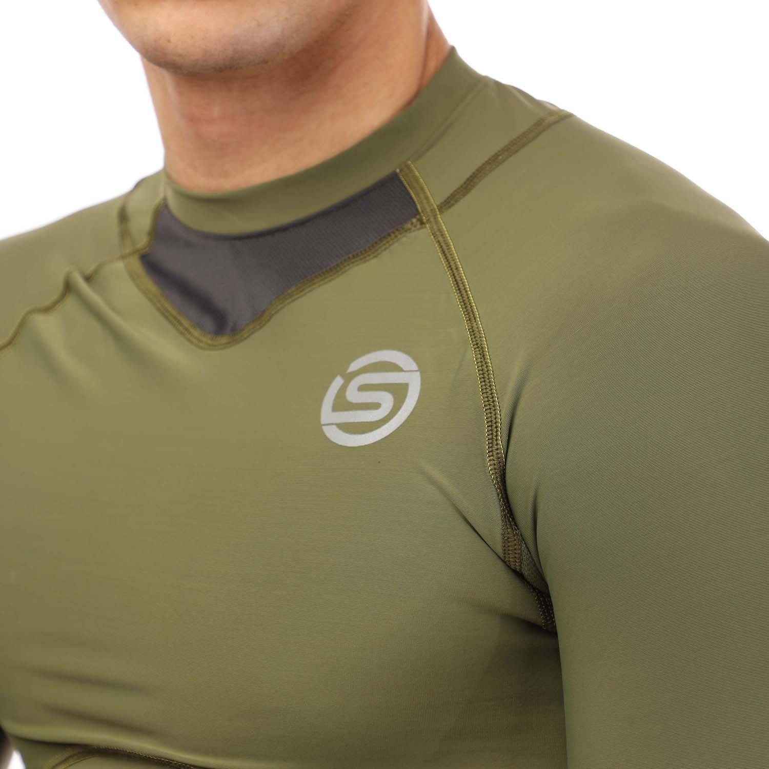 Khaki - Skins - Series-3 Long Sleeve Top - 3