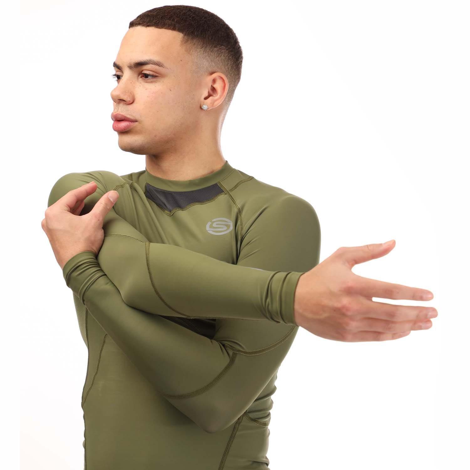 Khaki - Skins - Series-3 Long Sleeve Top - 5