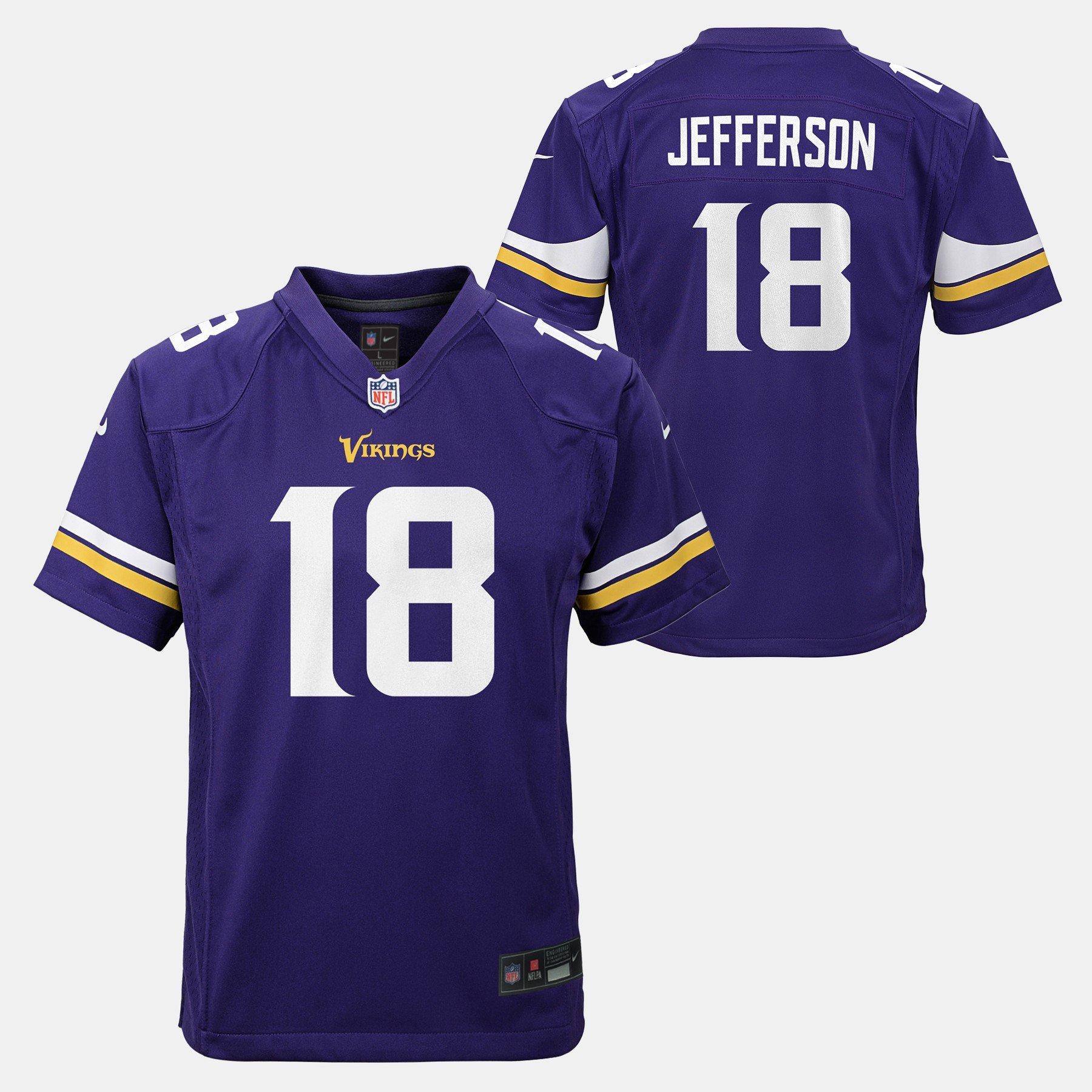 Minnesota Vkngs - Nike - Nike NFL Home Game Jersey - 3