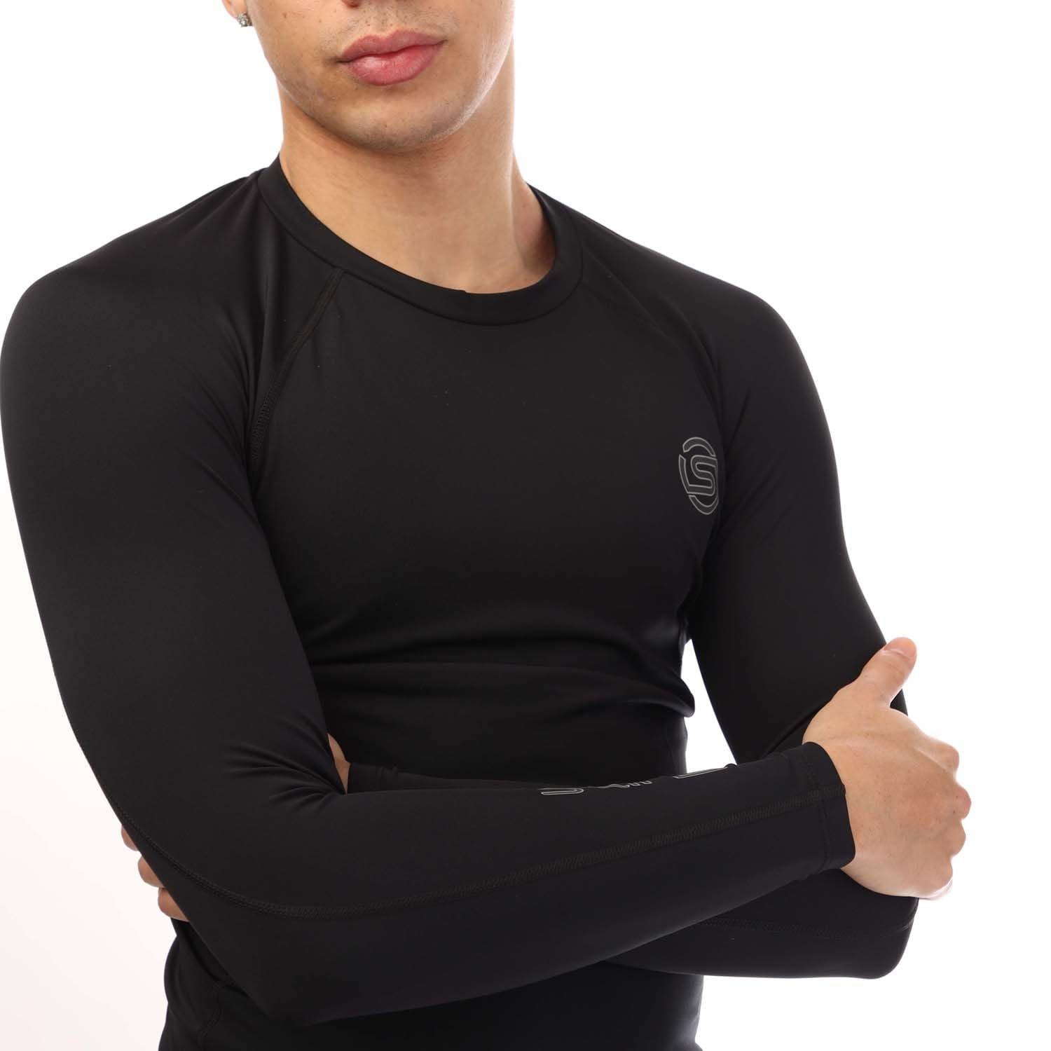 Black - Skins - Series-2 Long Sleeve Top - 3