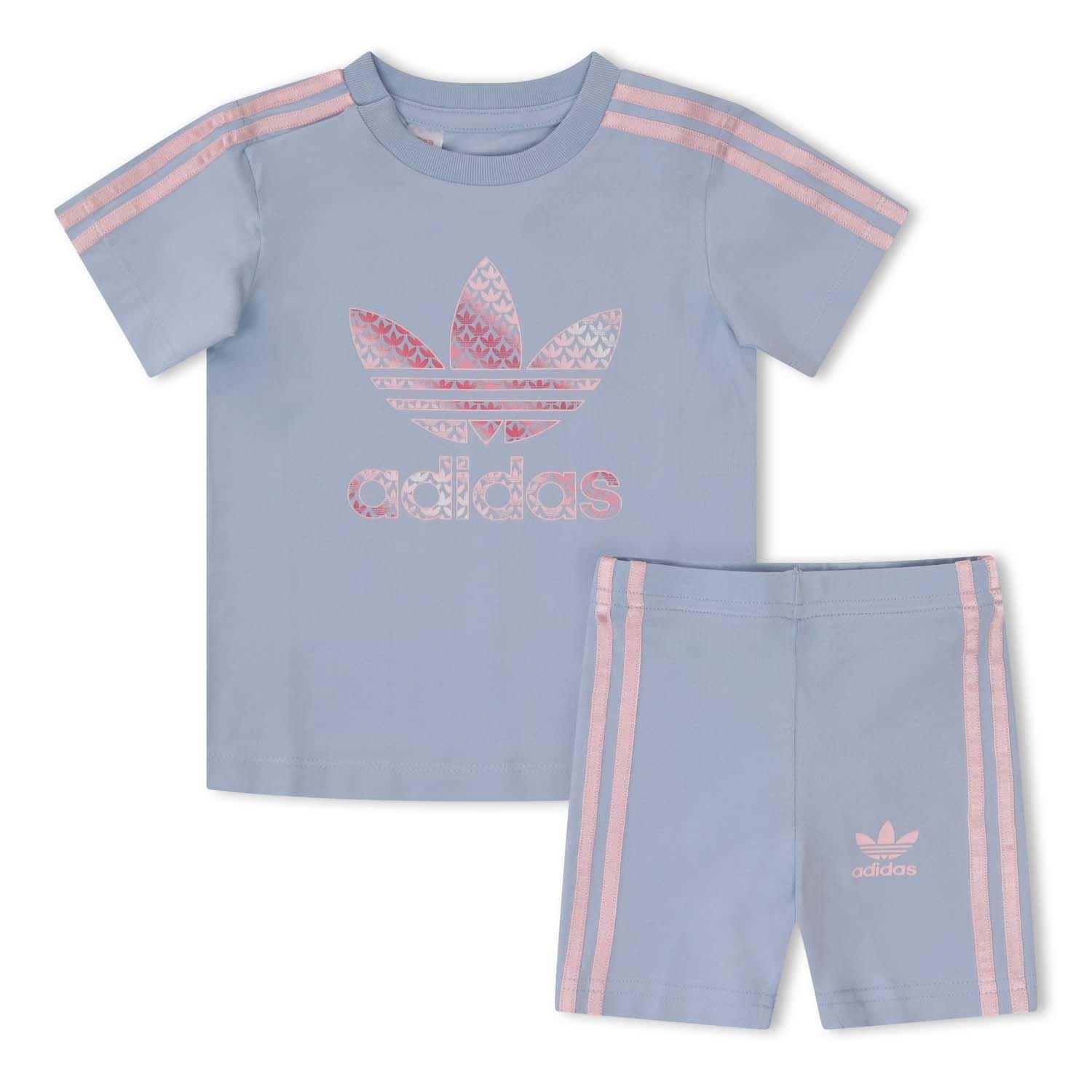 Sky - adidas - T-Shirt and Short Set - 1