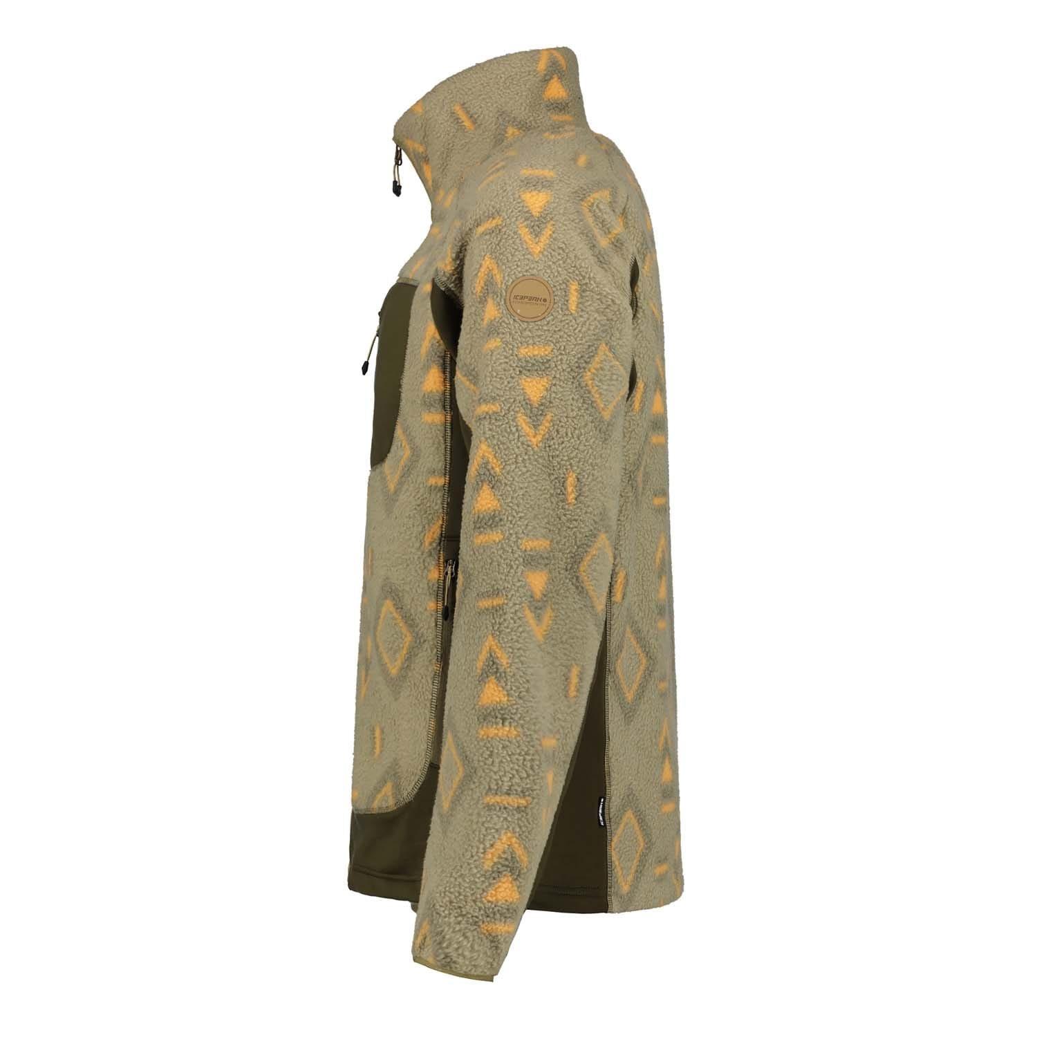 Green - Icepeak - Mohawken Full-Zip Fleece Mens - 3