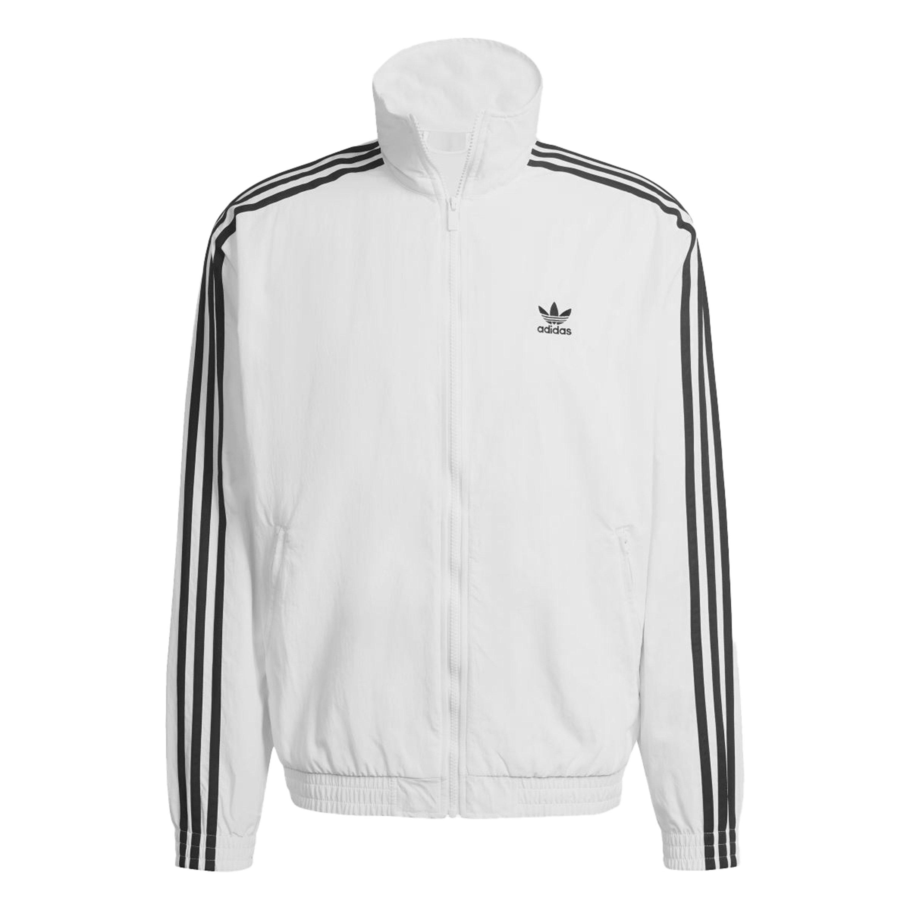 adidas Originals Adicolor Woven Firebird Track Top - White - XL