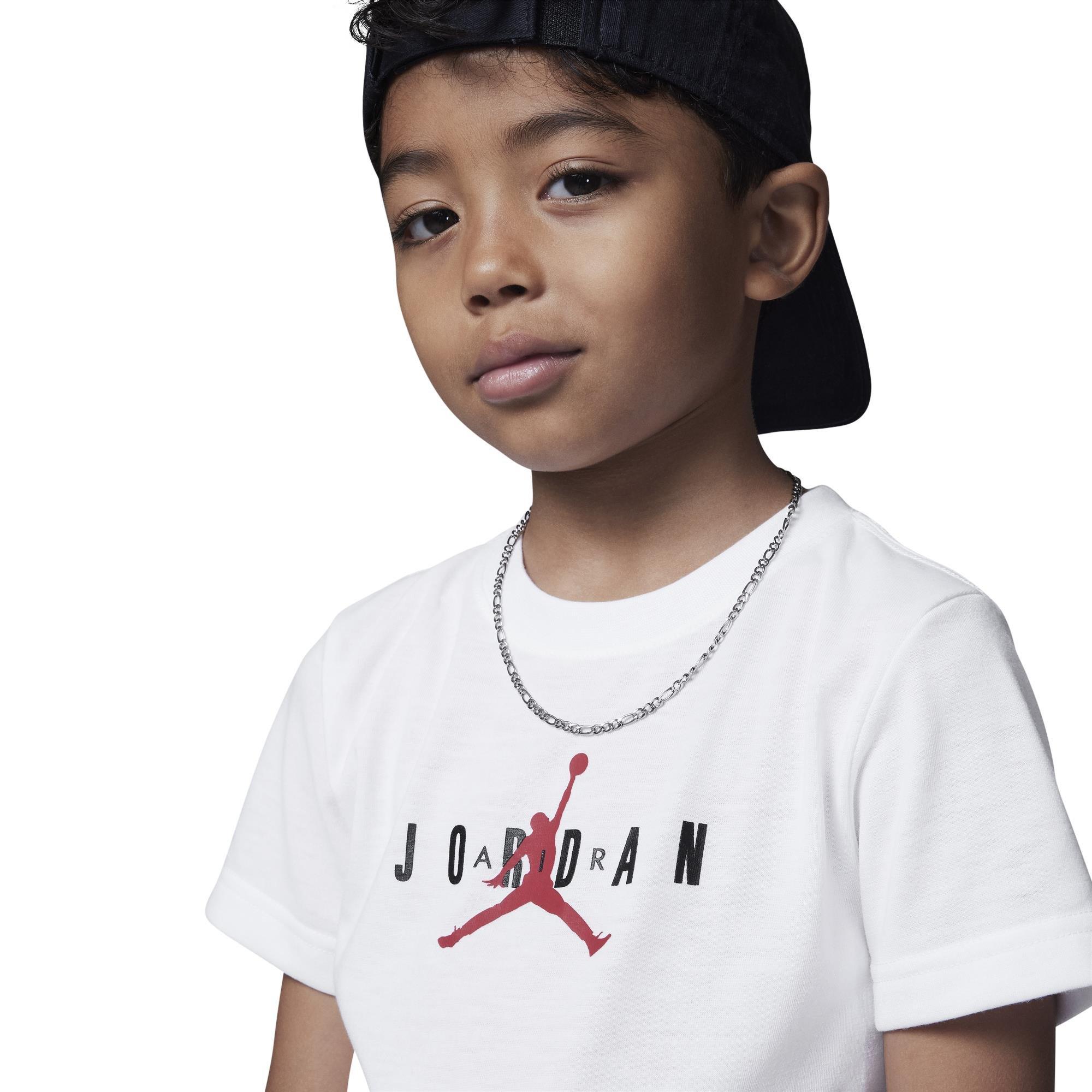 Blanc - Air Jordan - Big Logo T Shirt Infant Boys - 4