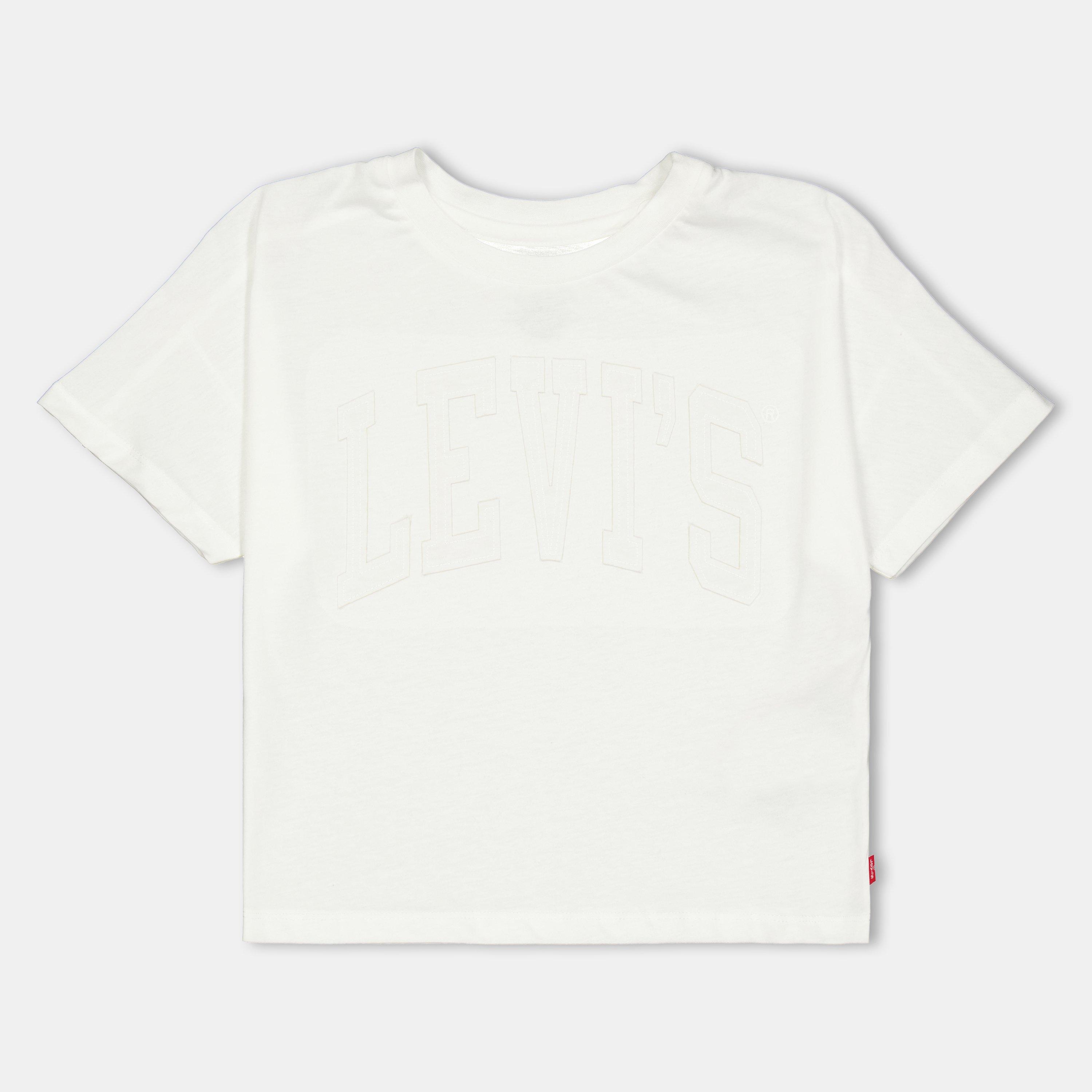 Blanc W8J - Levis - Kids' Logo Oversized T-Shirt - 1