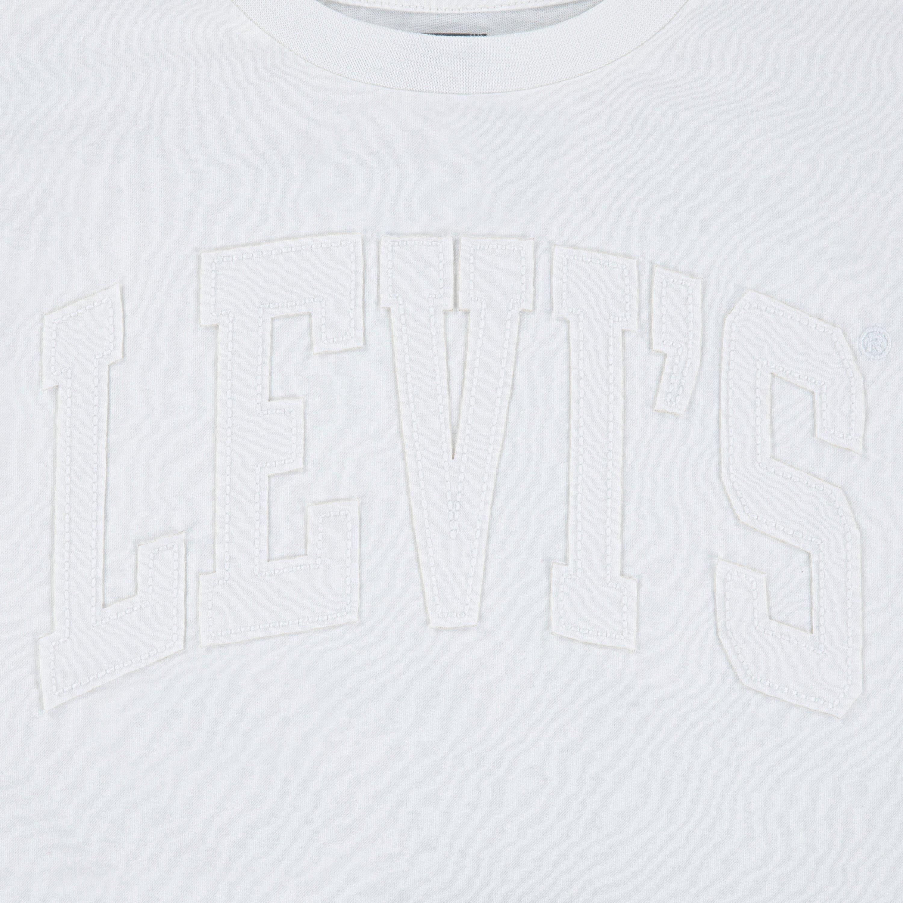 Blanc W8J - Levis - Kids' Logo Oversized T-Shirt - 4