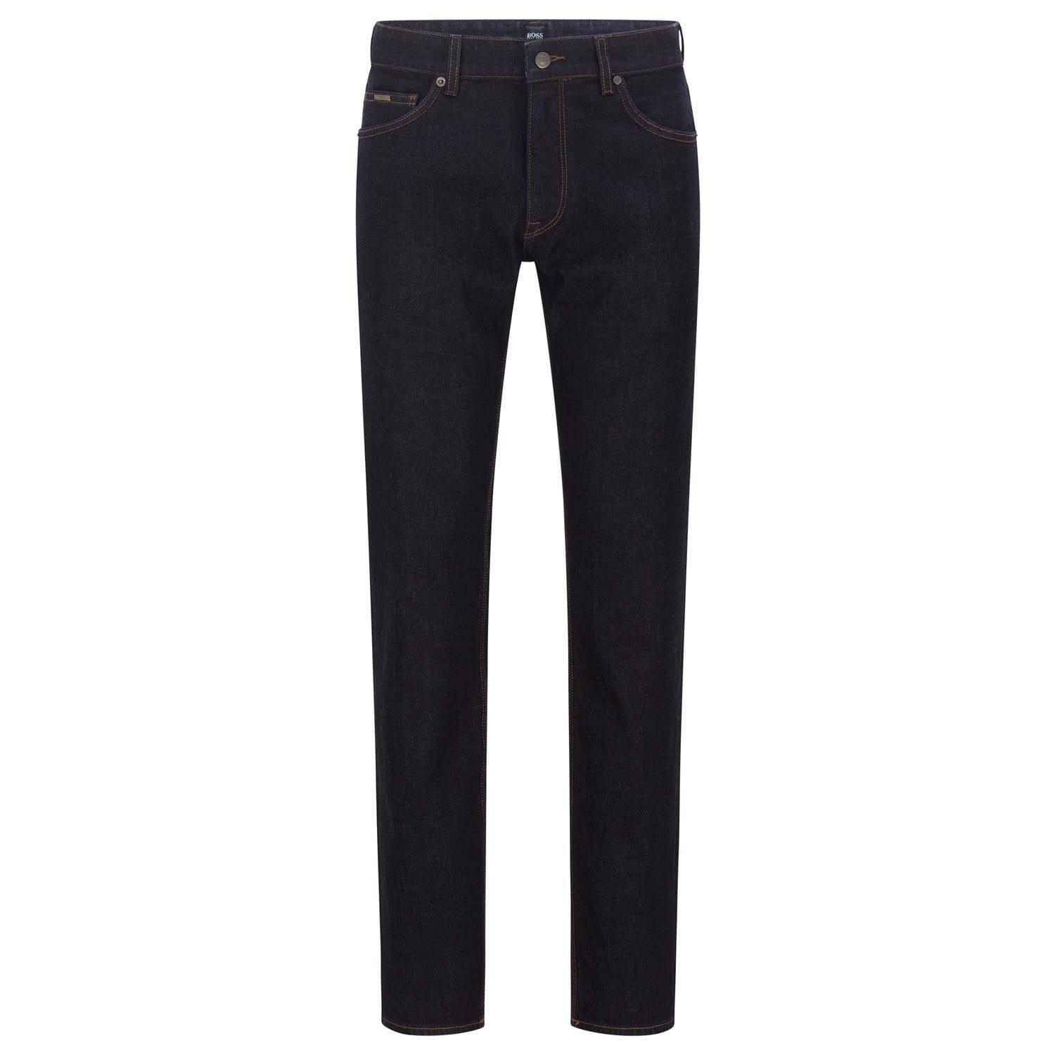 Navy - Boss - Maine3 Slim-Fit Jeans - 1