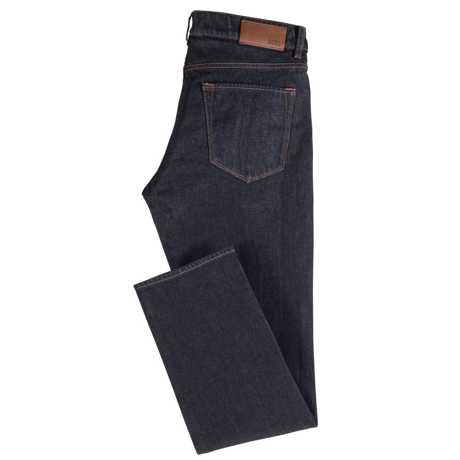 Navy - Boss - Maine3 Slim-Fit Jeans - 3
