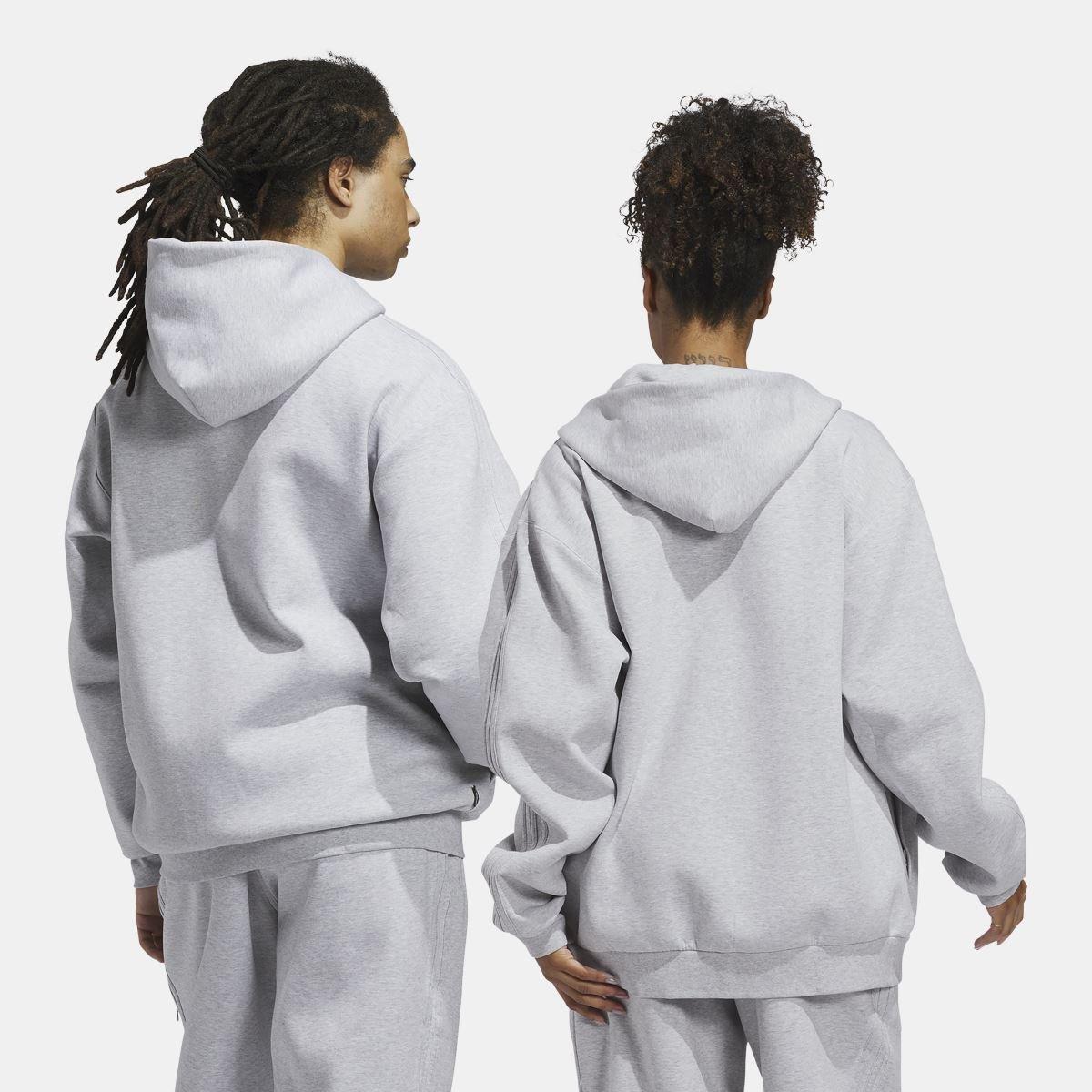 Grey - adidas Originals - Techinical Fleece Jacket - 3