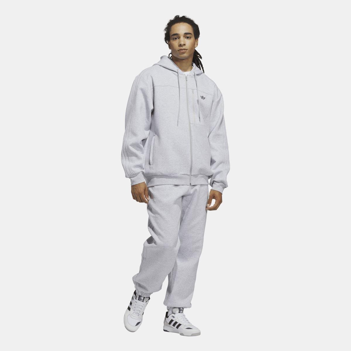 Grey - adidas Originals - Techinical Fleece Jacket - 6